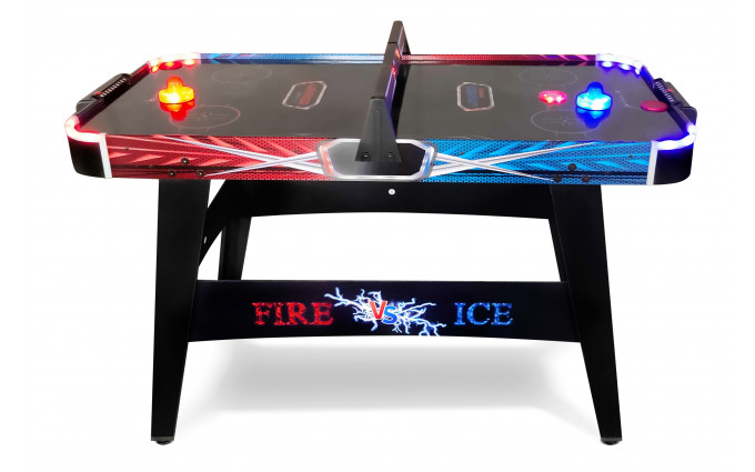 Игровой стол - аэрохоккей "Fire & Ice" 4ф Игровой стол - аэрохоккей "Fire & Ice" 4ф